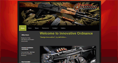 Desktop Screenshot of innovative-ordnance.com